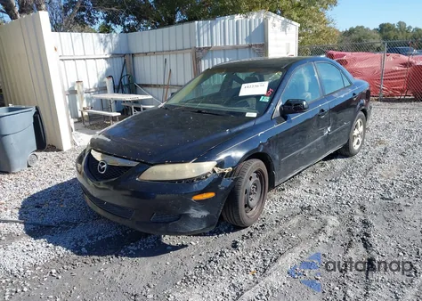 2005 Mazda Mazda6 I Base z USA, uszkodzony, nr VIN 1YVFP80C955M52256